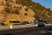 854 шоссе перекрыто после страшной автокатастрофы