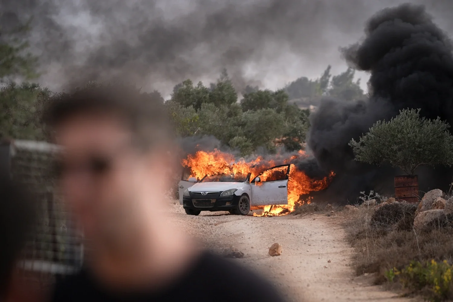 Еврейский террор получил легитимацию в Израиле: «Они уже не прячутся»  один из поджогов на "территориях", 19 октября