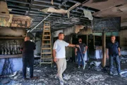 Поджог палестинского дома на Хевронском нагорье